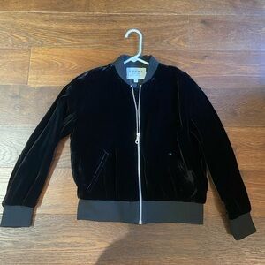 Frame velvet bomber jacket XS